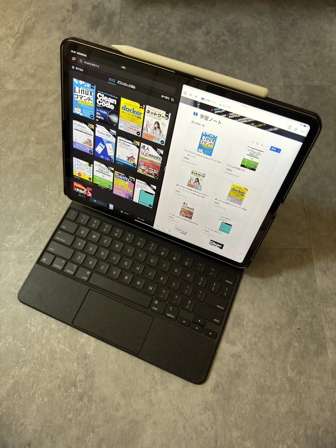M1 iPad Pro 12.9インチ用Magic Keyboard